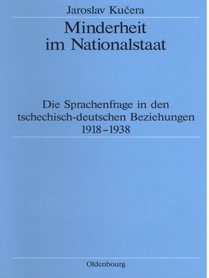 cover image of Minderheit im Nationalstaat
